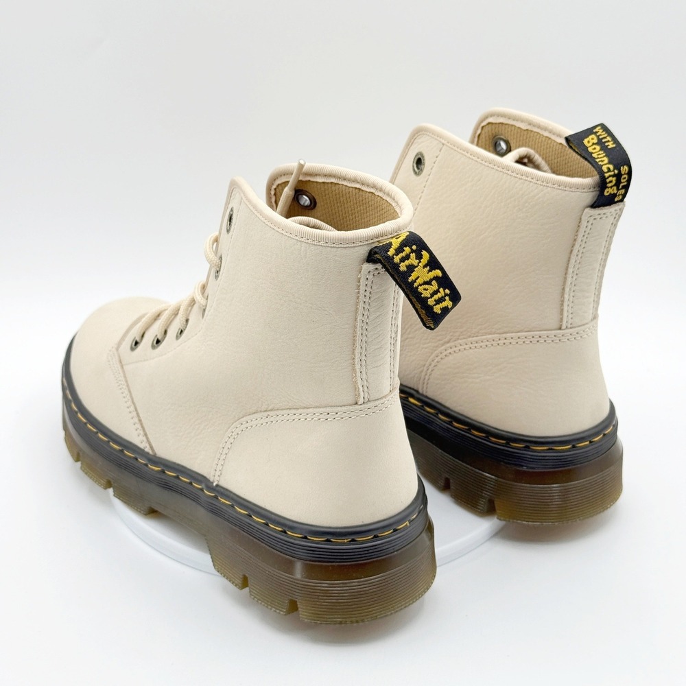 Dr Martens Charlee Chukka Boot 9 Womens Parchment Beige Milled Nubuck Waterproof - Picture 5 of 9